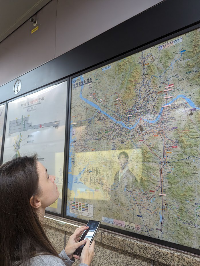 Опыт использования метро в Корее